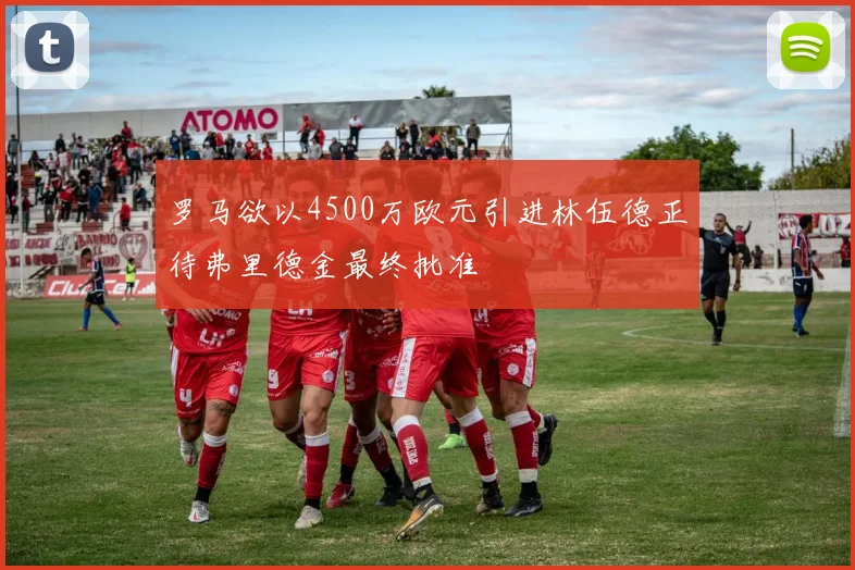 罗马欲以4500万欧元引进林伍德正待弗里德金最终批准